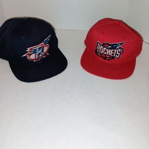 Blue and Red Snapback Mitchell & Ness Hats